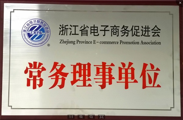 高佣联盟荣获浙江省电子商务促进会常务理事单位